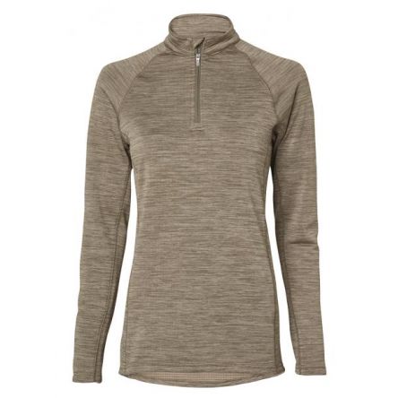 Polo Taupe Manches Longues Tate Tech  Mountain Horse 