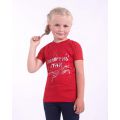 T-Shirt Zora Rouge QHP - Junior 0