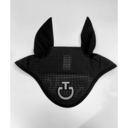 Bonnet Perforated W/Mesh CT Logo Noir Cavalleria Toscana
