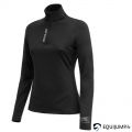 Polo Canic Noir Manches Longues Technique Zip Equiline FW23 5