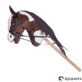 Hobby Horse Cheval : Marron et Blanc 13