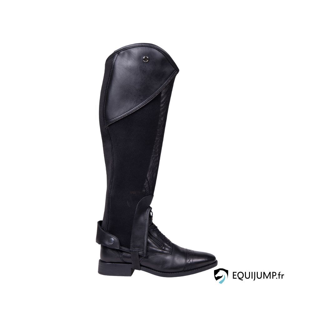 QHP Mini-Chaps Enfant Shimmer Avec Nœud Paillettes - Élégants Pour Équitation