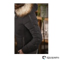 Blouson Louxy Pénélope, détails des paillettes sur la manche 4