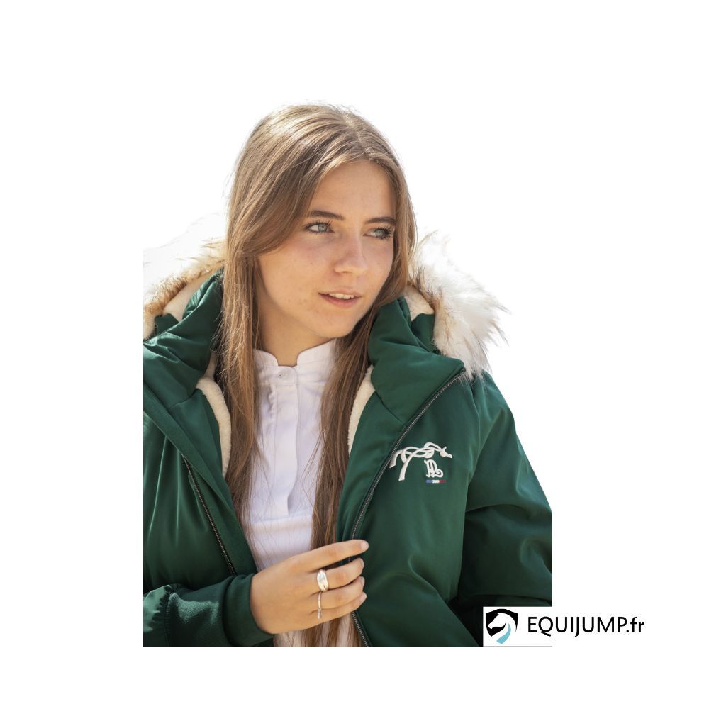 Bomber Femme Europa Fashions Vert Satiné à Capuche - Taille M, Style Décontracté
