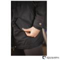 Parka PENELOPE "Mega Lyon" Noir, vue sur la poche à rabat 3