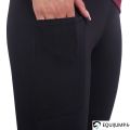 Legging D'Equitation Eden Full Grip QHP : noir 2
