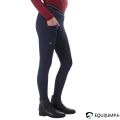 Legging D'Equitation Eden Full Grip QHP : marine 5