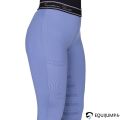 Legging D'Equitation Eden Full Grip QHP : country blue 10