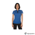 Polo Amalfi Femme Lauria Garelli Bleu, porté 4