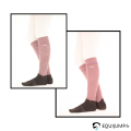 Chaussettes Luxe Penelope, paire rose poudré 6