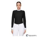Polo de Concours manches Longues Ornella Samshield, porté 0