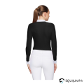 Polo de Concours manches Longues Ornella Samshield, porté de dos 1