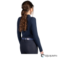 Polo Manches Longues Arezzo Soft HKM Marine de dos 5