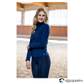 Polo Col Roulé Eva HKM Marine, Matière douce, brossée à l’intérieur 1