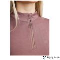 T-shirt D'Entraînement MoCilia Jacquard REFINED Montar Dusty Rose fermeture zippée au col 5