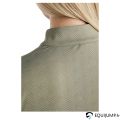 T-shirt D'Entraînement MoCilia Jacquard REFINED Montar Dusty Green col légèrement montant 11