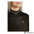 Polo Thermique MoGaia Montar Noir col fermeture zip 5