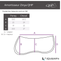 Amortisseur Zinya QHP tableau des tailles 3