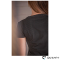 T Shirt Techflo Penelope, noir, tissu perforé 3