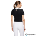 Polo MC Aloïse SS26 Samshield, noir, vue de dos 2