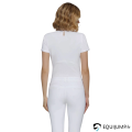 Polo MC Aloïse SS26 Samshield, blanc, vue de dos 5
