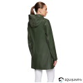 Parka Imperméable Delphina Samshield, kaki, vue de dos 2