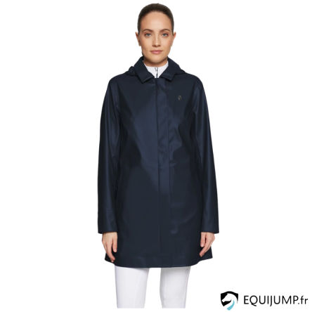 Parka Imperméable Delphina Samshield, marine, vue de face