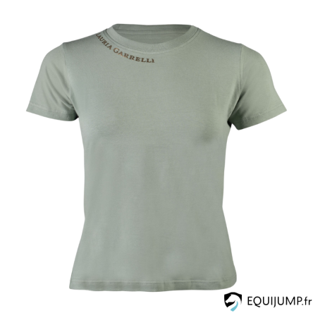 Tshirt Limone HKM, vert sauge, de face