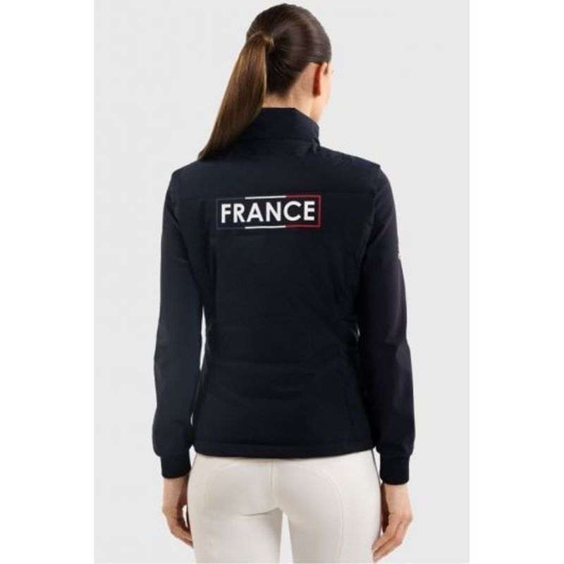 Vue arrière de la veste sans manches Harcour Flicka montrant le design 3