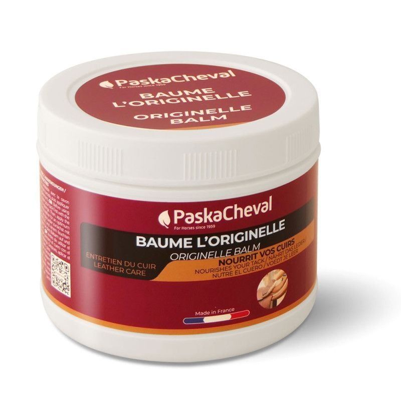 Baume L'Originelle de Paskacheval, soin pour cuir en pot, pour l'entretien du matériel 0
