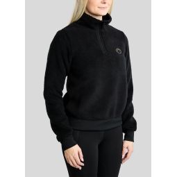 Pull Tedy Zip Ebba Montar noir