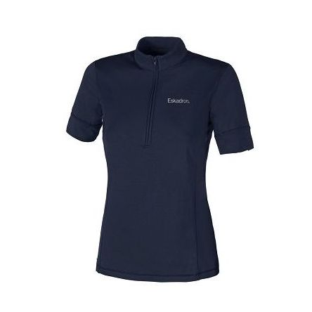 Tshirt col Zip Marine Fanatics Equestrian Eskadron